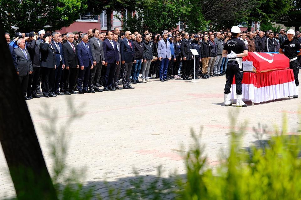 NAZİLLİLİ ŞEHİT POLİSİN CENAZESİ MEMLEKETİNE UĞURLANDI