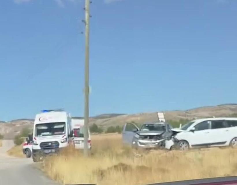 Trafik kazası: 4 yaralı