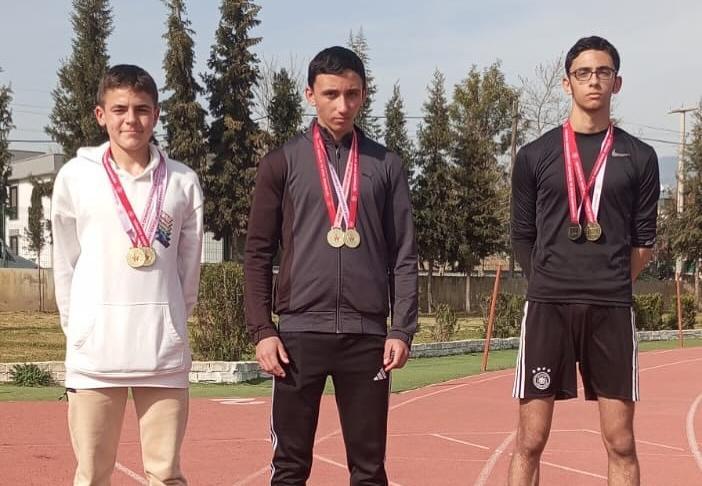 Atletizmde 3 il birincilliği elde ettiler