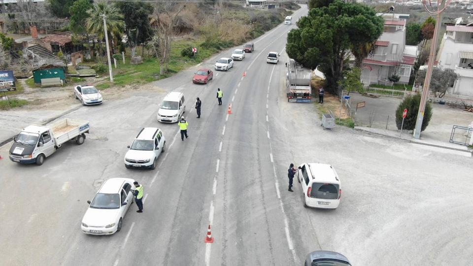 Aydın’da o denetimde 5 kişi yakalandı, 11 araç trafikten men edildi