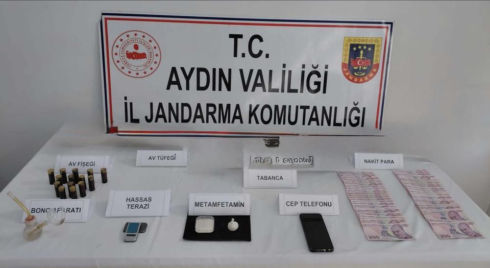 Aydın’da uyuşturucu operasyonu: Evden adeta cephanelik çıktı
