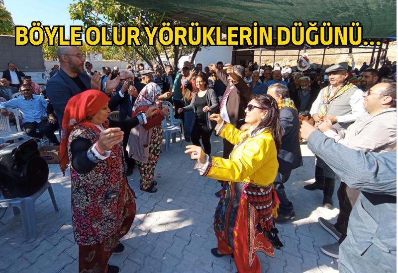 Böyle olur Yörüklerin düğünü...