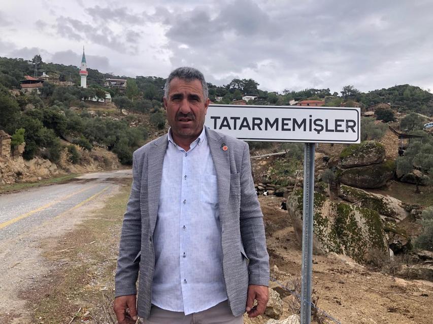 Tatarmemişler Mahallesi Muhtarı Mustafa Çelik