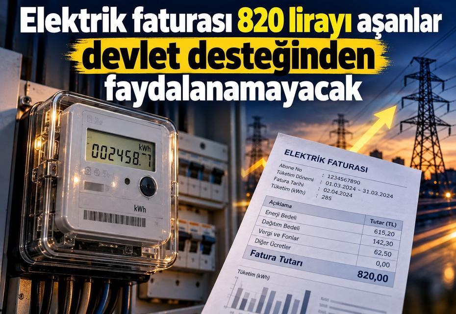 EPDK elektrik faturasında limitleri belirledi