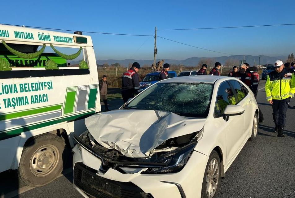 İNCİRLİOVA'DAKİ KAZADA OTOMOBİL SÜRÜCÜSÜ TUTUKLANDI