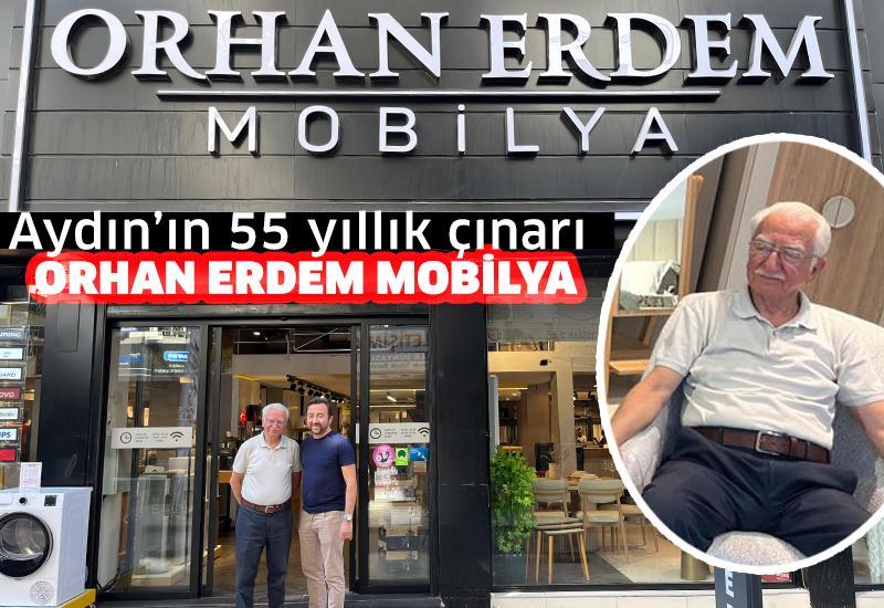 Aydın'ın 55 yıllık çınarı: Orhan Erdem Mobilya