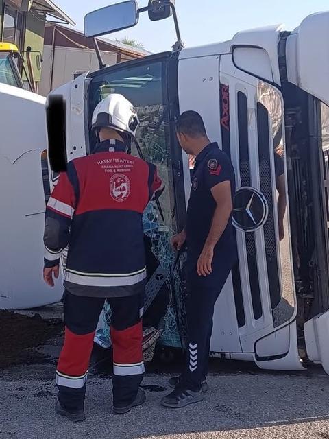 Kırıkhan'da trafik kazası: 1 yaralı