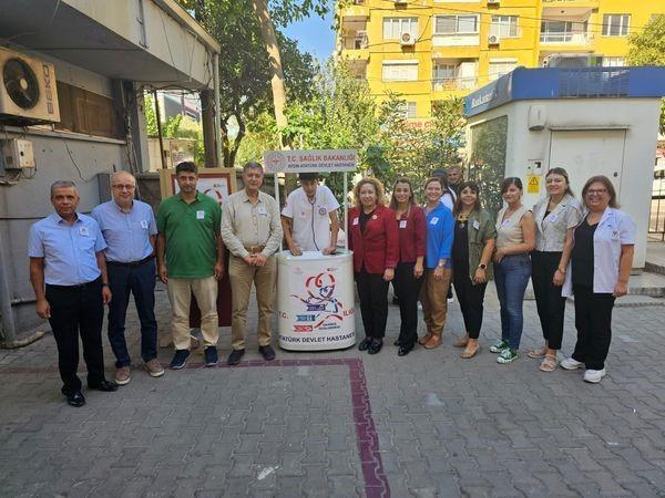 Aydın'da vatandaşlar kalp sağlığı hakkında bilgilendirildi