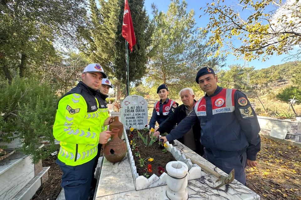 Aydın Jandarması, Şehit Er Duran’ın anısını yaşatıyor