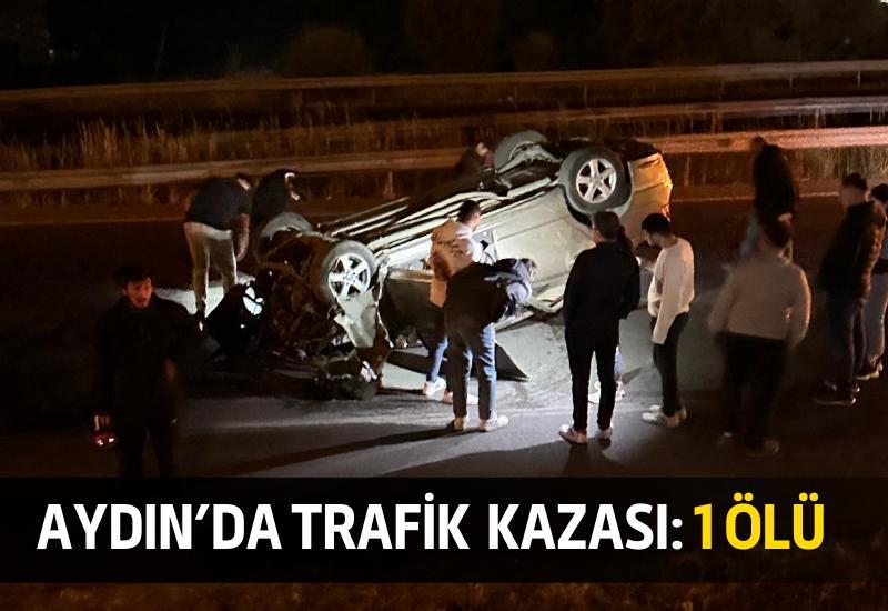 Aydın'da trafik  kazası: 1 ölü