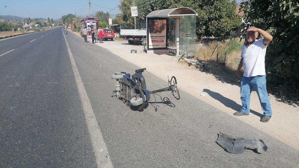 MUĞLA'DA TRAFİK KAZASI: 1 AĞIR YARALI