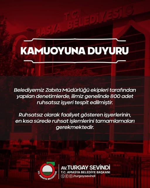 Belediye Başkanı açıkladı: 800 işyeri ruhsatsız çıktı