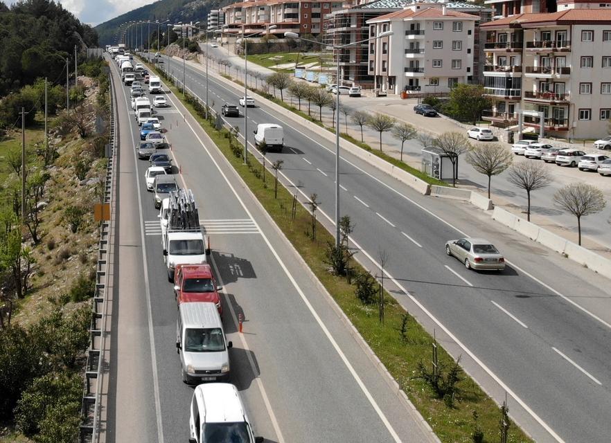 BAYRAM ÖNCESİ MUĞLA'DA TATİLCİ YOĞUNLUĞU BAŞLADI