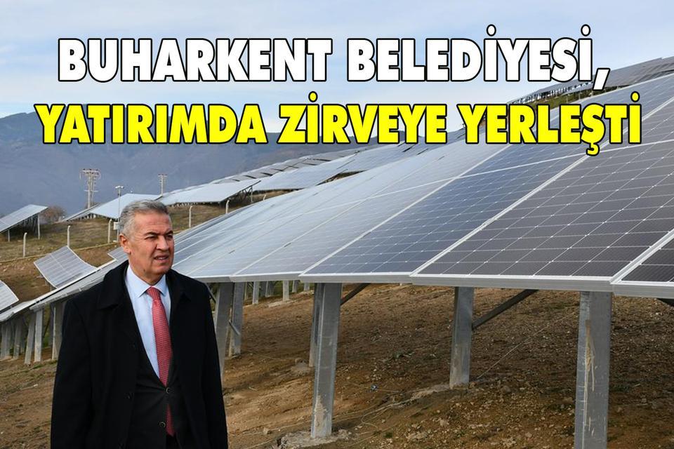 Buharkent Belediyesi, yatırımda zirveye yerleşti