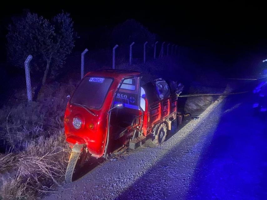 Üç tekerlekli motosiklet kazasında can verdi