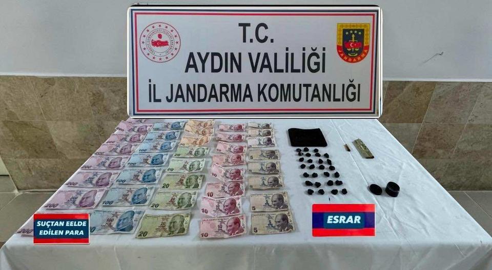 Aydın’da uyuşturucu satıcısı suçüstü yakalandı