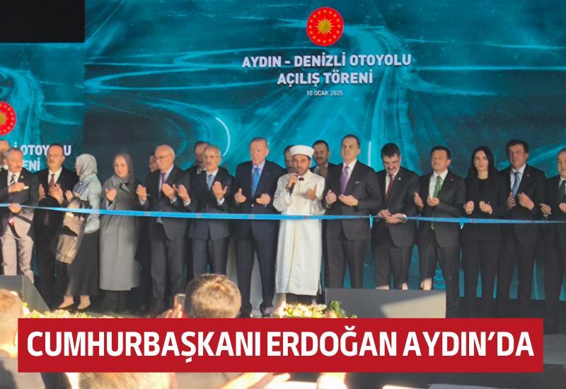 Cumhurbaşkanı Erdoğan Aydın'da