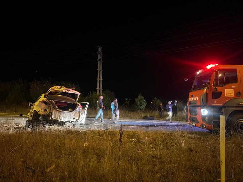 Bolu'da feci kaza: 2 ağır yaralı