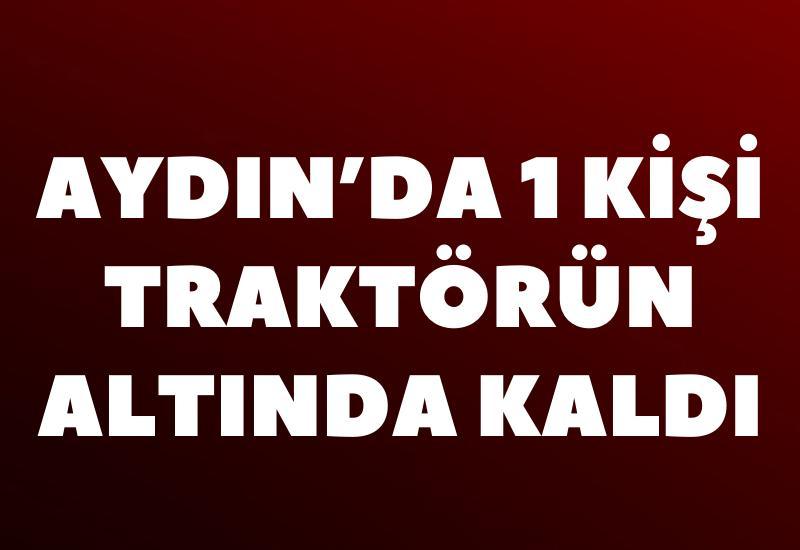 Aydın'ın Çine ilçesinde meydana gelen traktör kazasında Ziraat Odası Başkan Yardımcısı Halis Tutugan yaralandı.