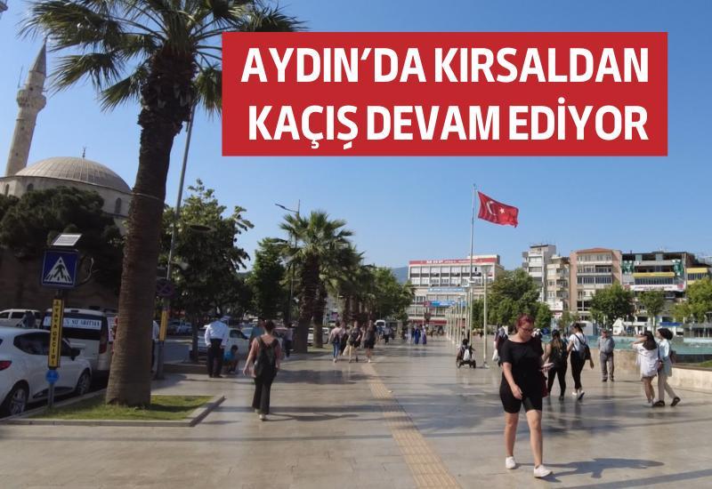 Aydın'da kırsaldan kaçış devam ediyor