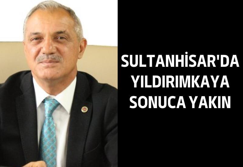 Resmi olmayan sonuçlara göre; sandıkların % 98'inin açıldığı Sultanhisar'da Osman Yıldırımkaya %40.81 ile seçimi önde götürüyor. MHP'li Hüseyin Özer ise %39.28 oyla Yıldırımkaya'yı takip ediyor.