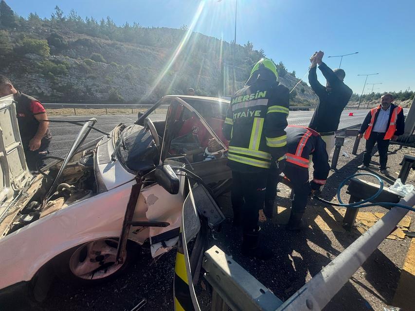 Tarsus’ta trafik kazası: 1 yaralı