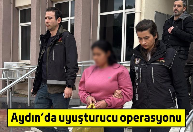 Aydın'da uyuşturucu operasyonu