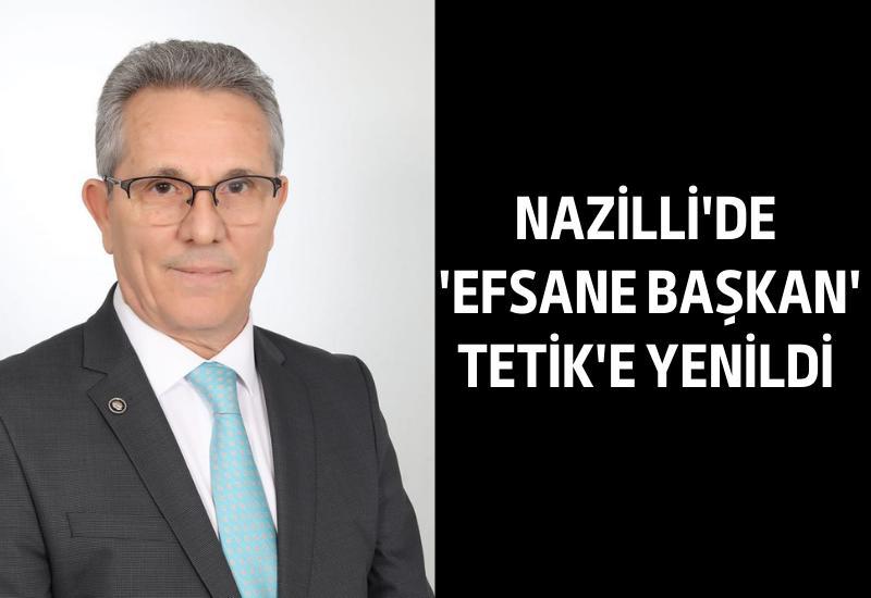 Resmi olmayan sonuçlara göre; CHP'nin adayı Ertuğrul Tetik %49 ile seçimi önde tamamladı. AK Parti'nin adayı Esat Ergüler ise %32.31 oyda kaldı.