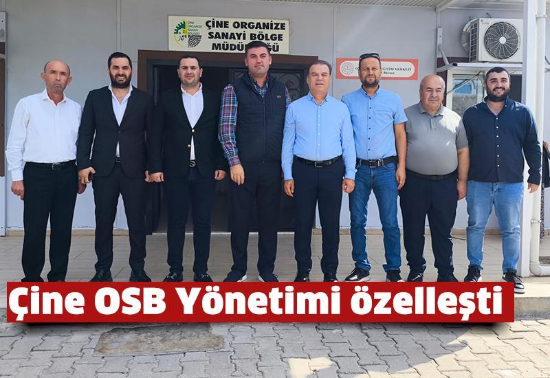 Çine OSB yönetimi özelleşti