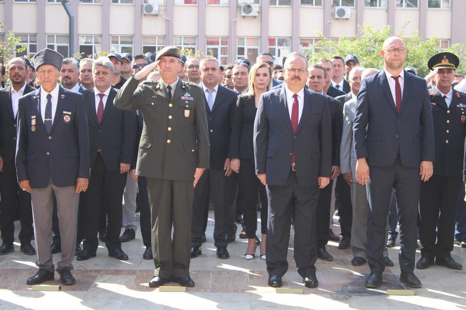 AYDIN'DA GAZİLER GÜNÜ TÖRENLE KUTLANDI GAZİ ECE: "GAZİLİK, TÜRK VATANSEVERLİĞİNİN DESTANIDIR"