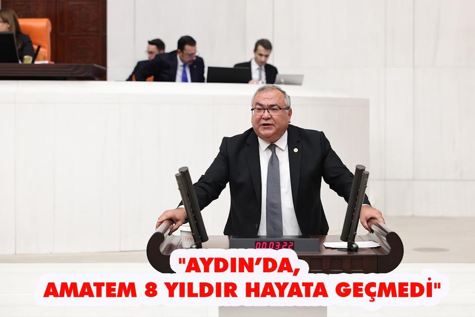 "Aydın’da, AMATEM 8 yıldır hayata geçmedi"