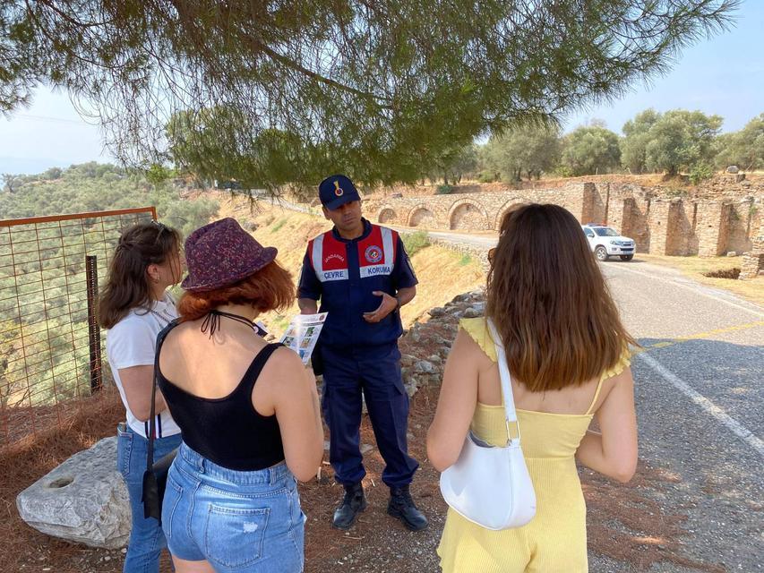 Nysa Antik Kenti’nde denetim ve bilgilendirme