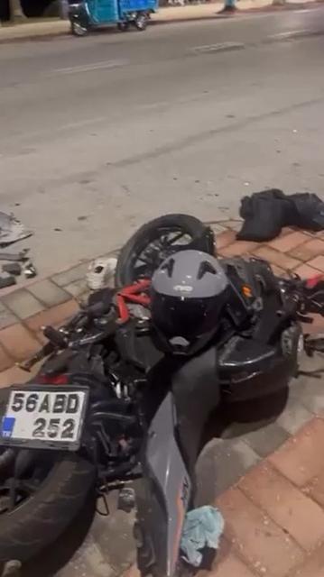 Otomobil ile motosiklet çarpıştı: 1 ölü, 1 yaralı