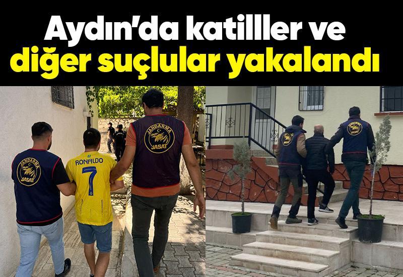 Aydın'daki katiller ve diğer suçlular yakalandı