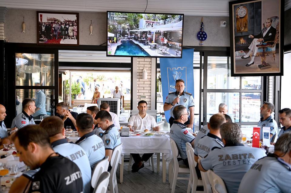 BAŞKAN ÖMER GÜNEL, ZABITA HAFTASI'NI KUTLADI