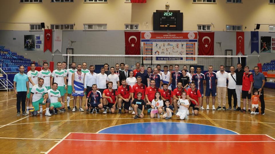 Aydın’da voleybol müsabakaları sona erdi