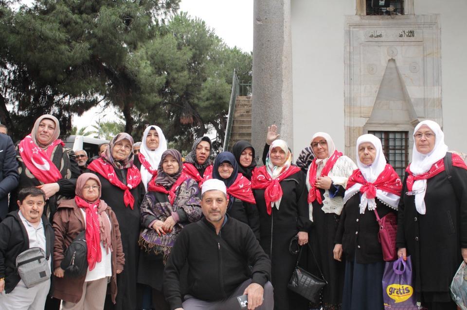 AYDINLI UMRECİLER KUTSAL TOPRAKLARA UĞURLANDI