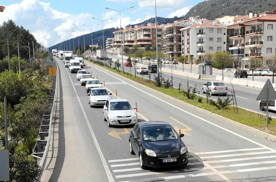 BAYRAM ÖNCESİ MUĞLA'DA TATİLCİ YOĞUNLUĞU BAŞLADI