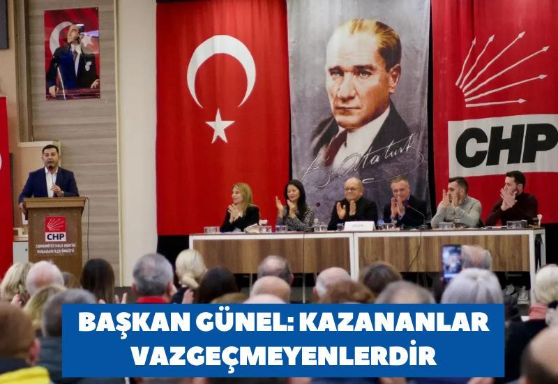 Başkan Günel: Kazananlar vazgeçmeyenlerdir