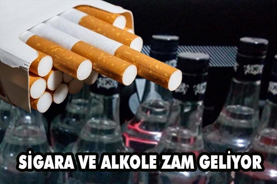 Sigara ve alkole zam geliyor