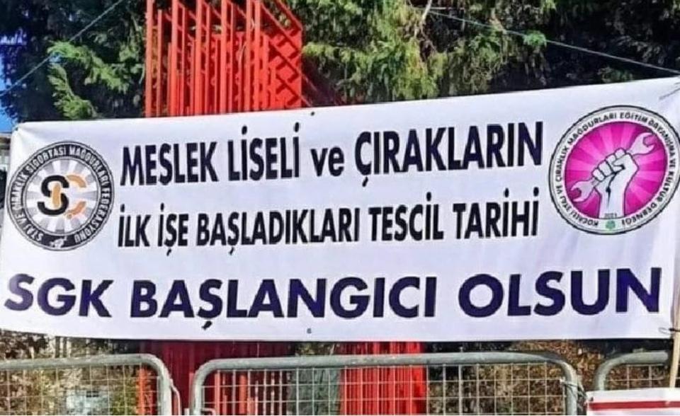 Staj ve çıraklık mağdurları İstanbul’da haklarını haykırdı