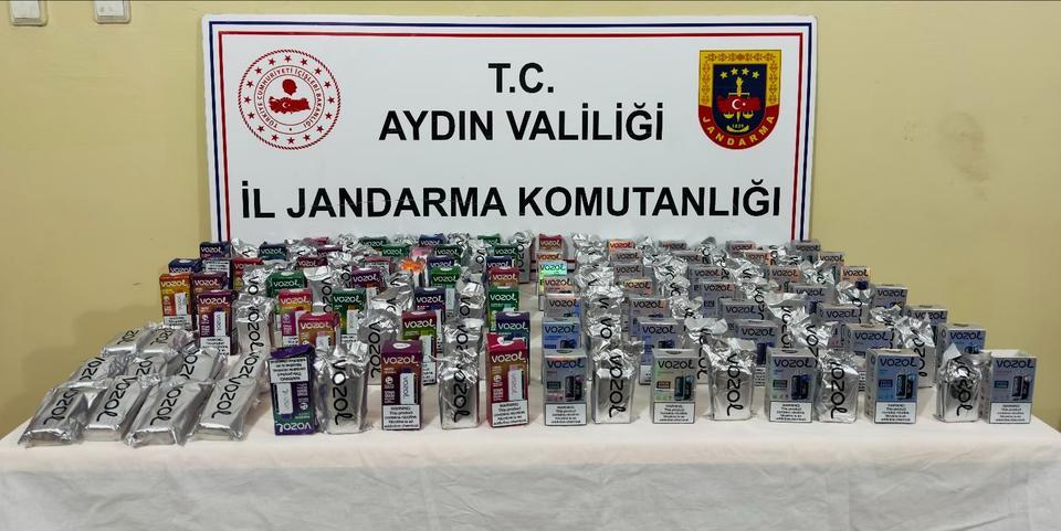 Aydın’da 135 adet kaçak elektronik sigara ele geçirildi