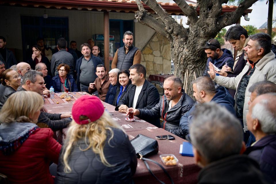 Başkan Günel, Soğucak ve Caferli’de vatandaşlarla buluştu