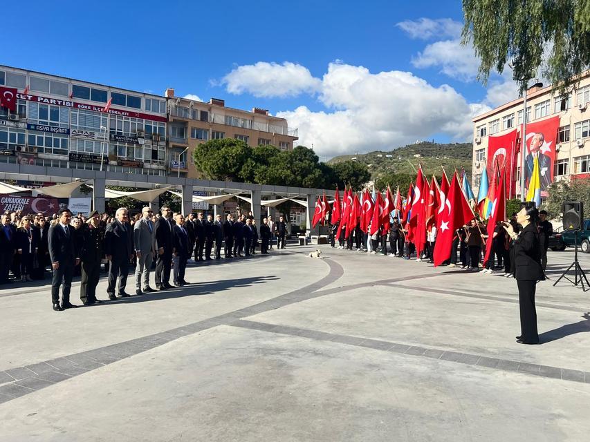 Söke'de Çanakkale Zaferi'nin 110. Yıl Dönümü törenlerle kutlandı