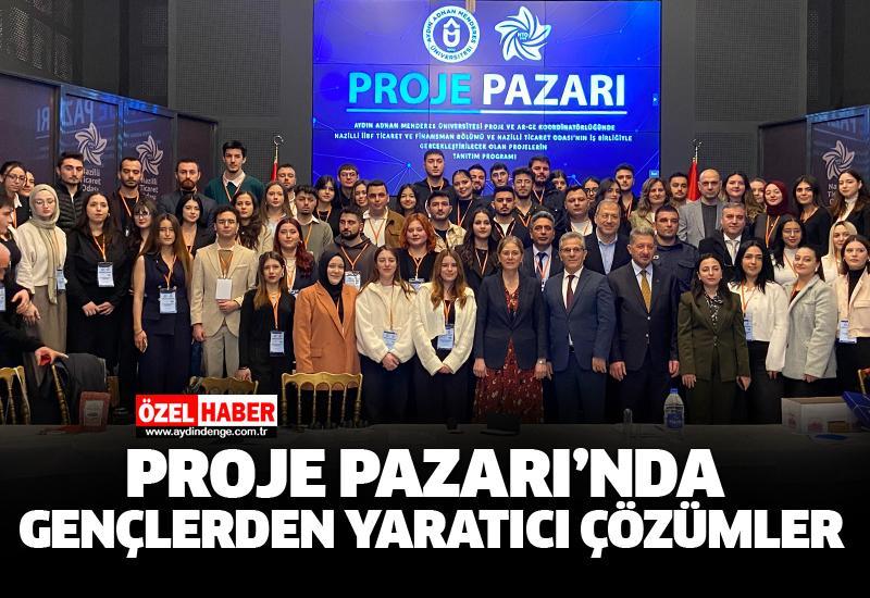 Proje Pazarı’nda gençlerden yaratıcı çözümler