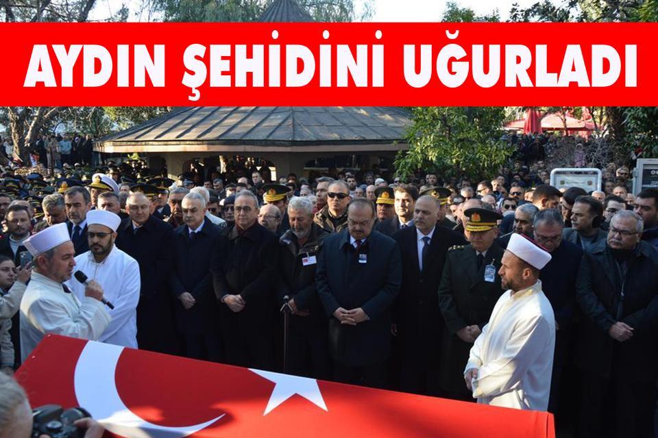 Aydın Şehidini uğurladı