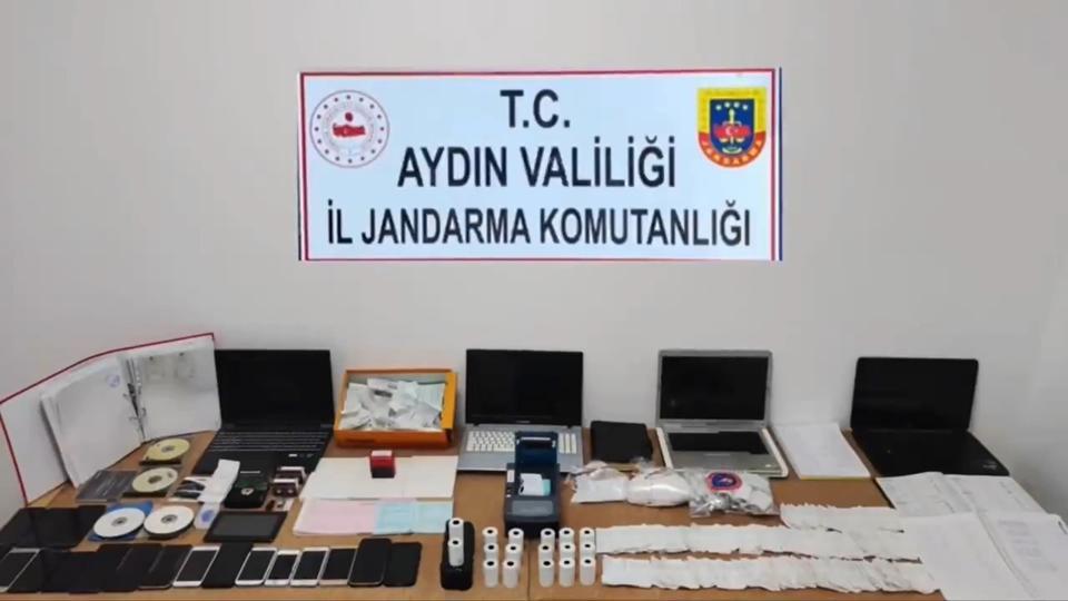 AYDIN'DA 'MAHZEN-5' OPERASYONUNDA GÖZALTINA ALINAN 18 ŞÜPHELİ ADLİYEYE SEVK EDİLDİ