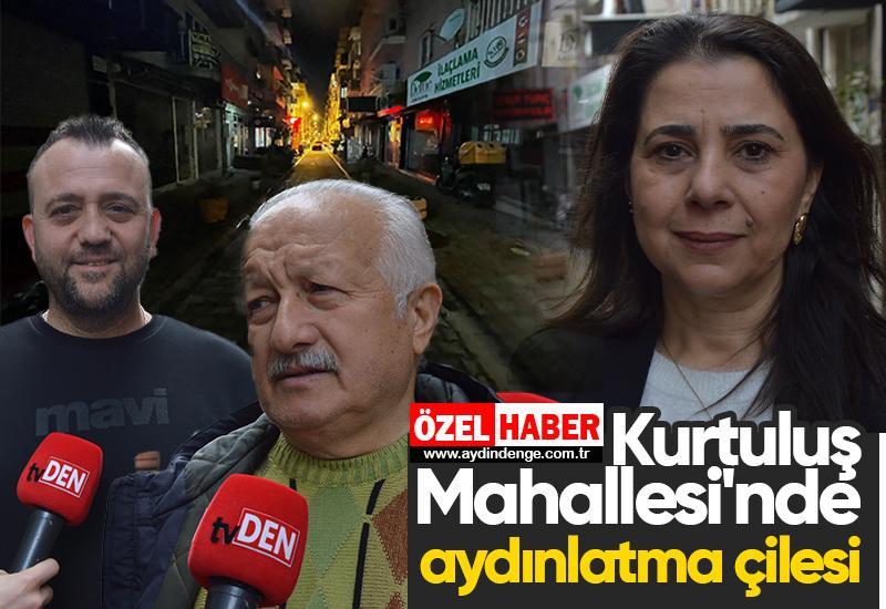 Kurtuluş Mahallesi'nde aydınlatma çilesi