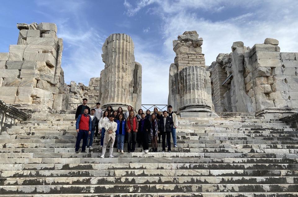 Apollon Tapınağı’nda tarihle buluştular