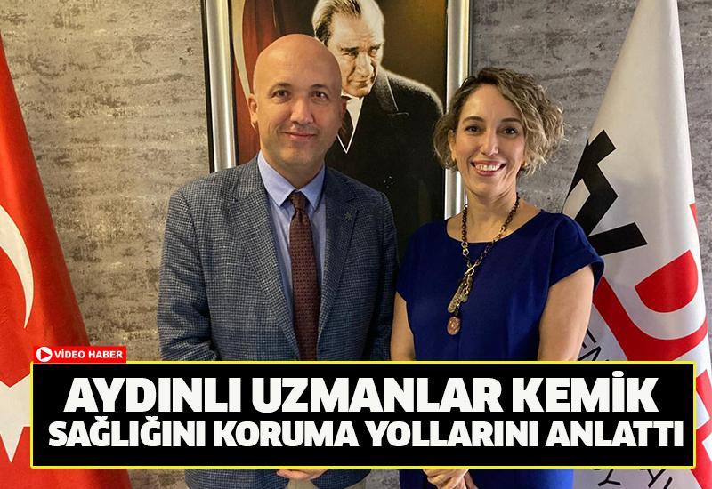 Aydınlı uzmanlar kemik sağlığını koruma yollarını anlattı